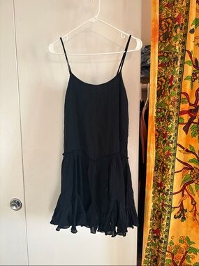 Blue IVY frilly dress